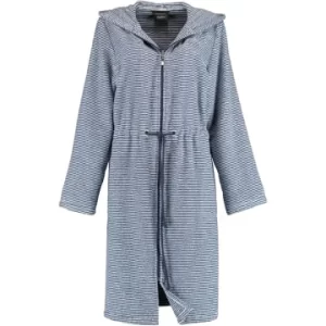 Coupon 😉 Cawö Wäsche Cawö Bademäntel Kurzmantel Mit Reißverschluss Und Kapuze Streifen 3335 In Navy-weiß – 16 Günstig Kaufen ⭐ 10